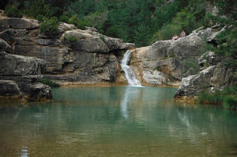 Pozas del río Arba y el Pozo Pigalo en Luesia。